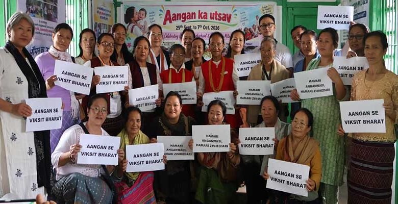 Lower Subansiri Wraps Up ‘Angan Ki Utsav’ with Recognition for Six Anganwadi Workers﻿