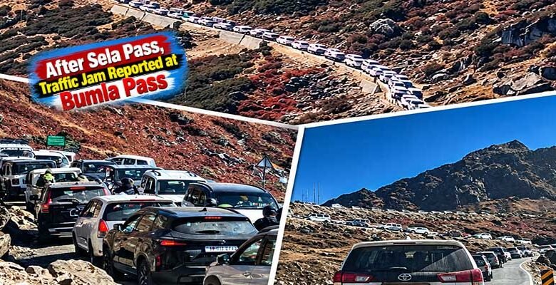 After Sela Pass, Traffic Congestion Reported at Bumla Pass