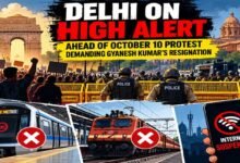 Delhi on High Alert Ahead of October 10 Protest Demanding Gyanesh Kumar’s Resignation