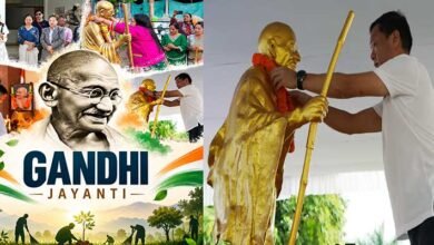 Gandhi Jayanti Observed Across Arunachal Pradesh with Focus on Cleanliness, Non-Violence and Community Participation﻿
