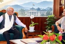 CM Briefs Governor on Public Outreach for Siang Project PFR﻿