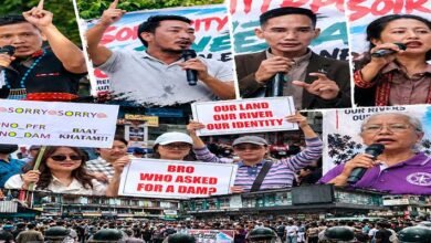 Itanagar Rally Backs Siang Anti-Dam Movement, Demands Release of Detained Protesters