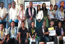 Jiden Gao Wins Institutional-Level Youth Debate Competition at Arunachal Pradesh University﻿