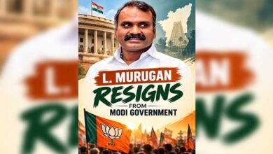 L. Murugan Resigns from Modi Government, Seeks to Return to Grassroots Politics﻿