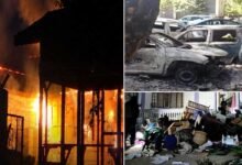 Arunachal SUMP Protests Turn Violent in Pasighat; NHPC Office, Police Station Set Ablaze