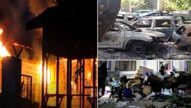 Arunachal SUMP Protests Turn Violent in Pasighat; NHPC Office, Police Station Set Ablaze
