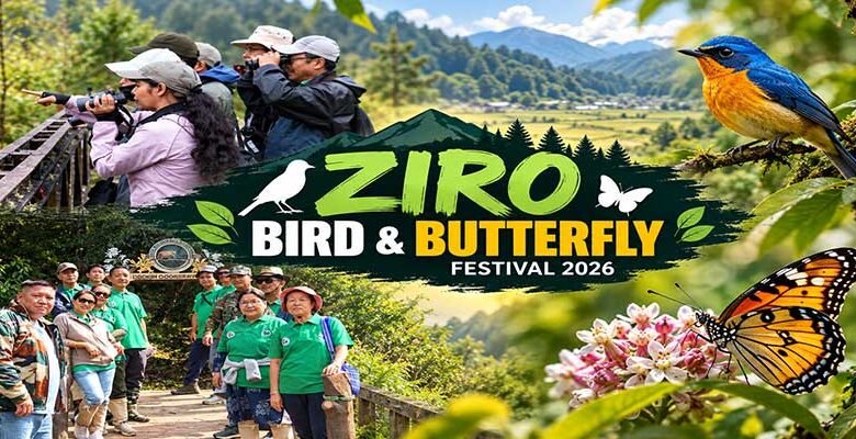 Ziro Concludes First Bird and Butterfly Festival with 630 Participants﻿